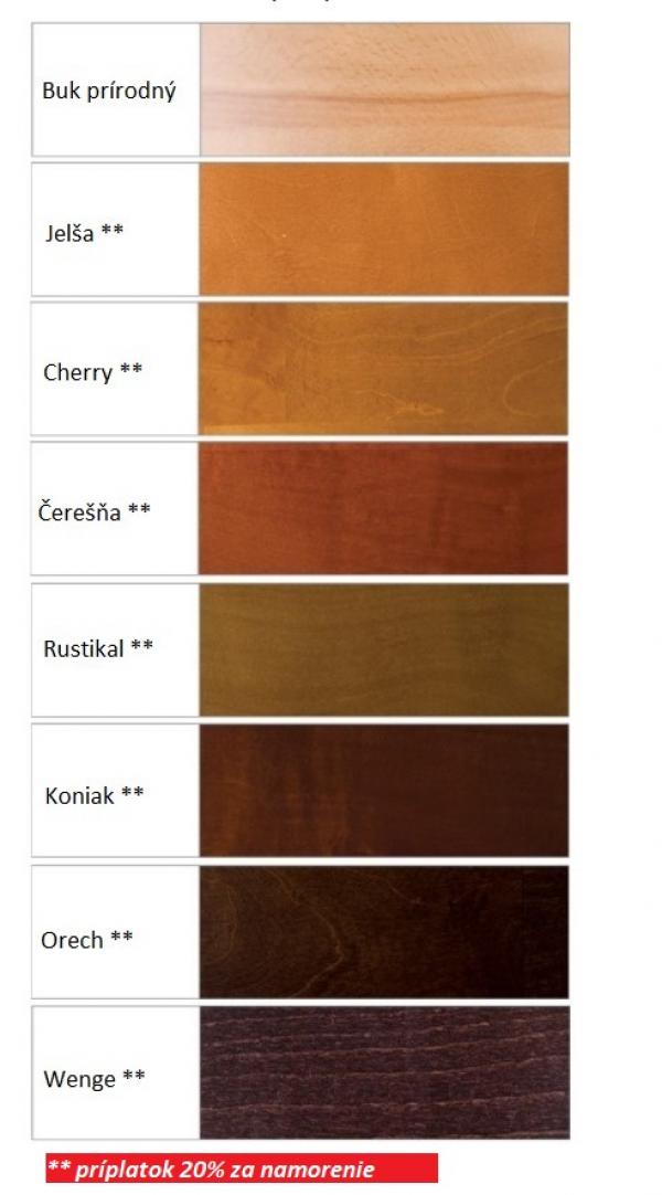 Jedálenský stôl rozkladací ST172, 1 krídlo 160x90-2.5cm