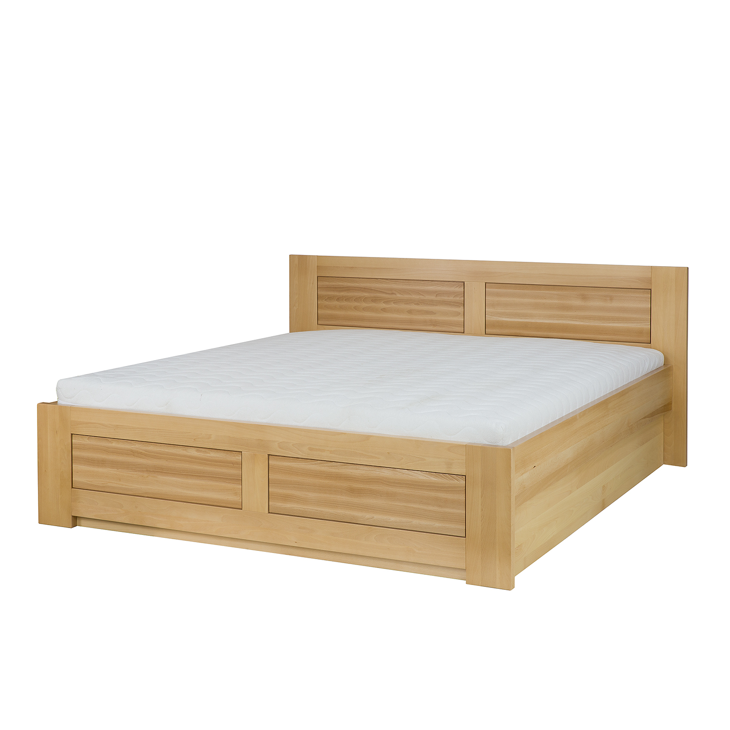 Manželská posteľ LK212-dub 160cm-BOX 
