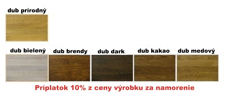 Manželská posteľ LK292-dub 140cm