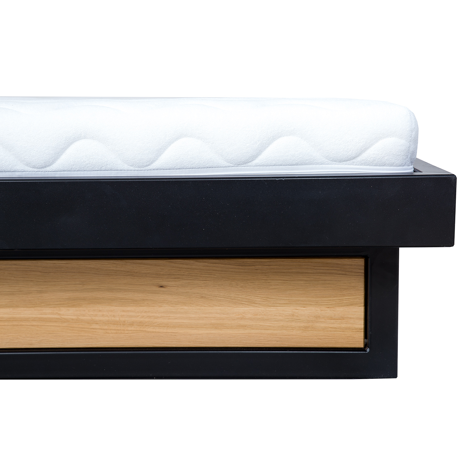 Dubová posteľ LK370-120 cm