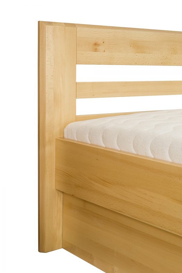Posteľ buková LK111 BOX-160cm