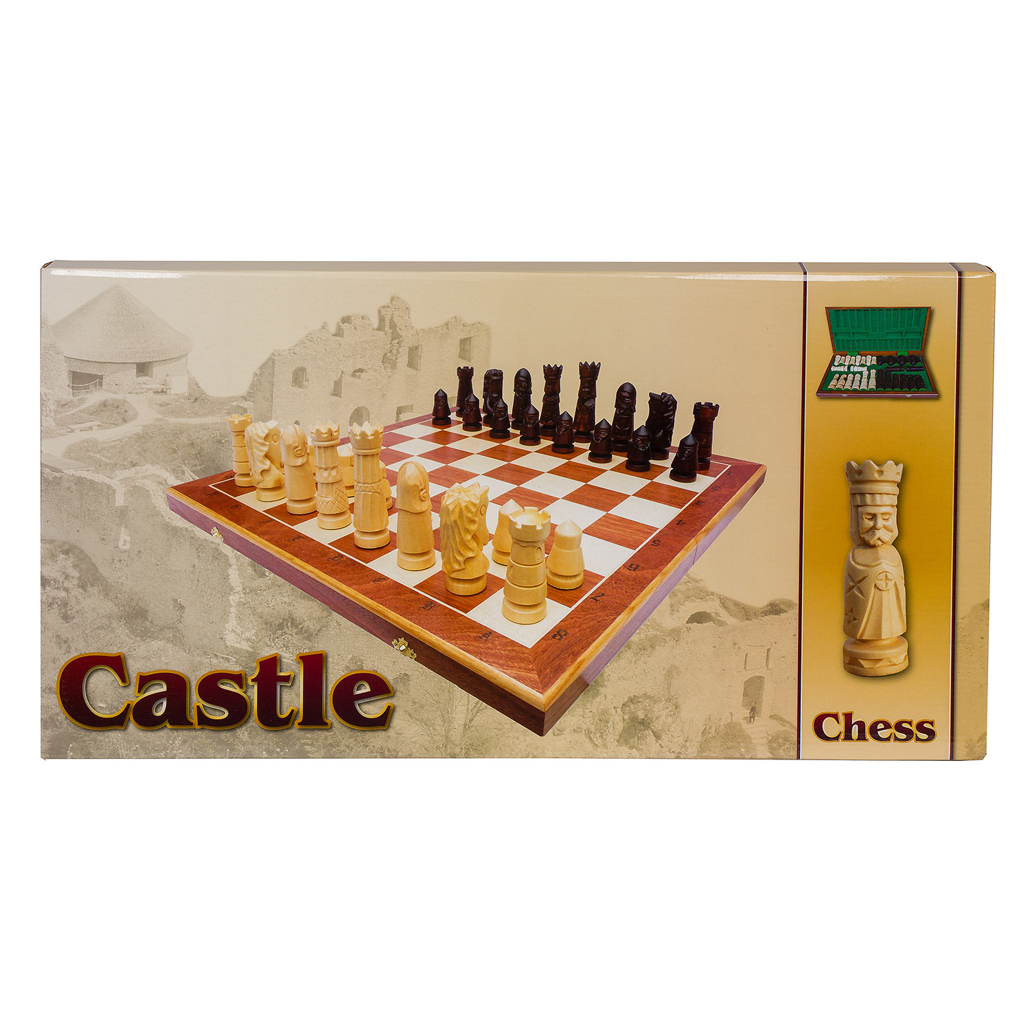 Drevené šachy GD373