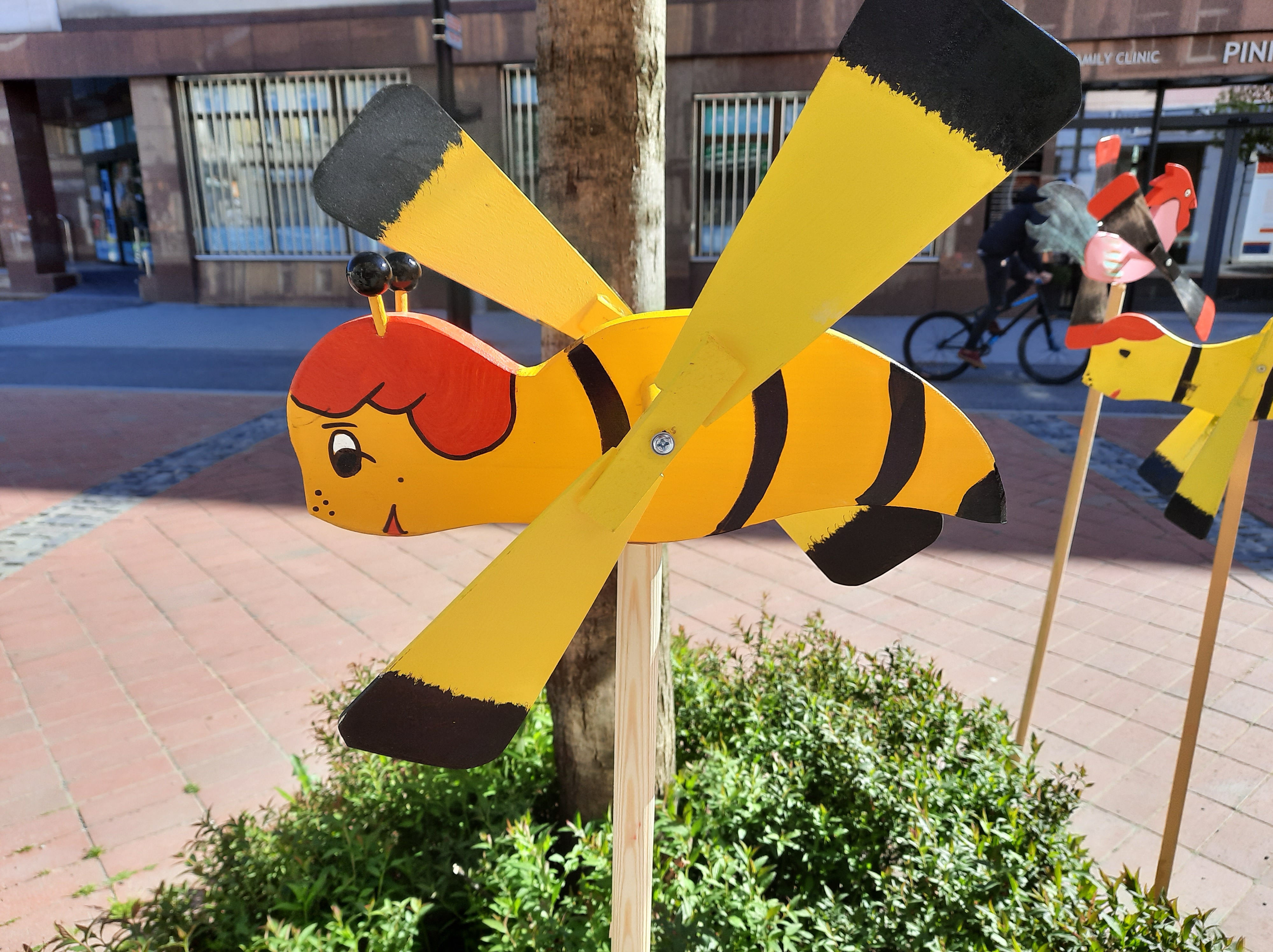 Záhradná vrtuľka- dekorácia kohút