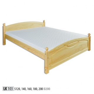 Manželská posteľ 140 cm LK103
