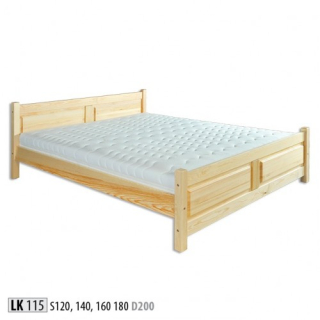 Manželská posteľ 140 cm LK115
