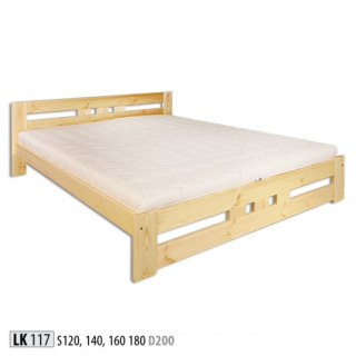 Manželská posteľ 140 cm LK117