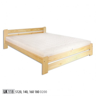 Manželská posteľ 140 cm LK118