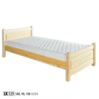 Jednolôžková posteľ 90 cm LK129