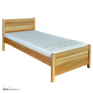 Jednolôžková posteľ 100 cm LK120 (buk)